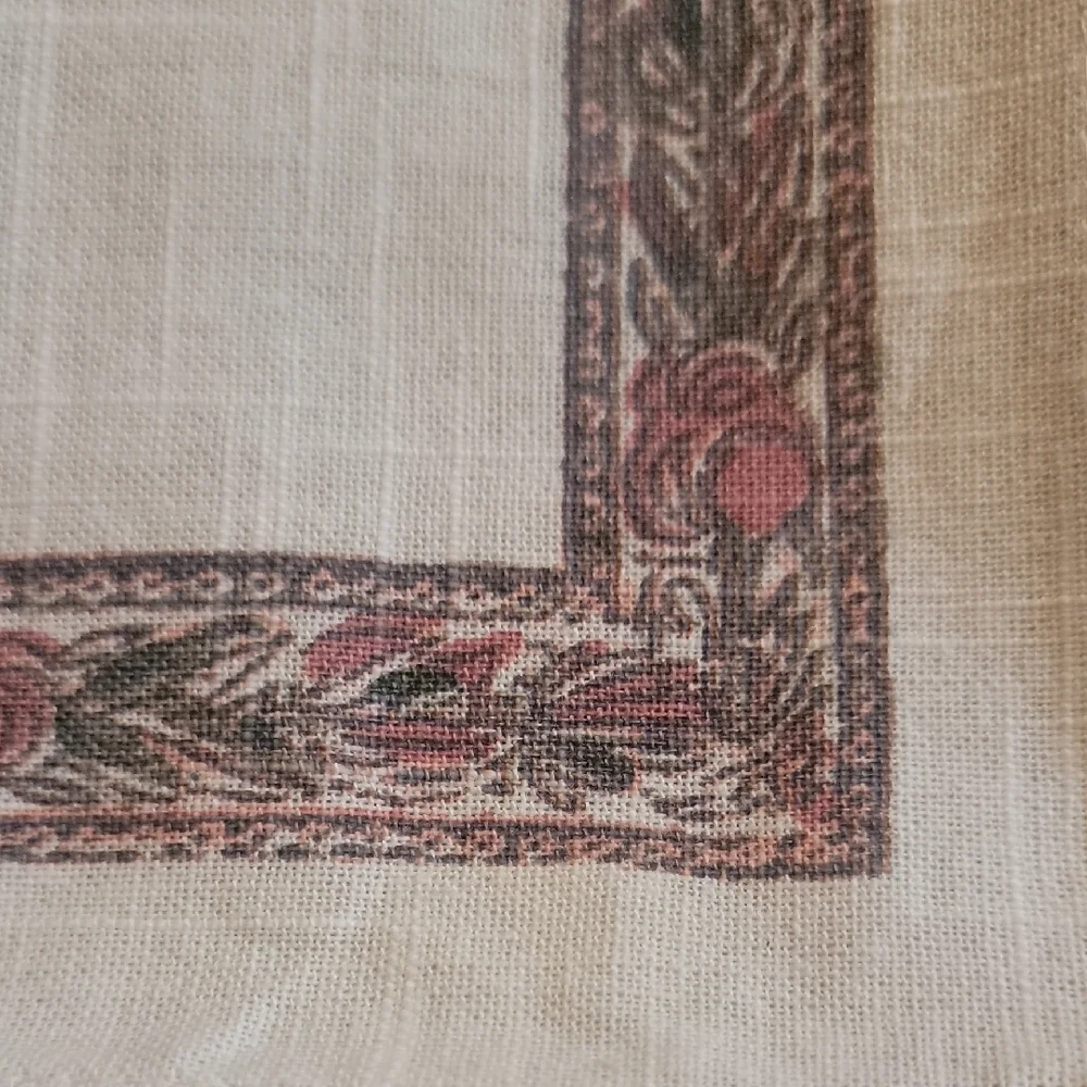 Threshold Studio McGee Floral Designed 4pk Napkins In Cream